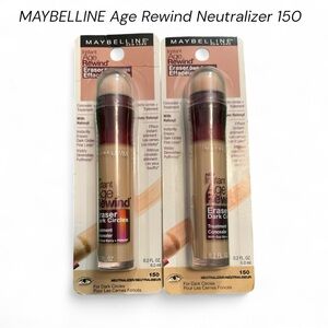 New MAYBELLINE Instant Age Rewind Neutralizer Concealer-   Bundle of 2